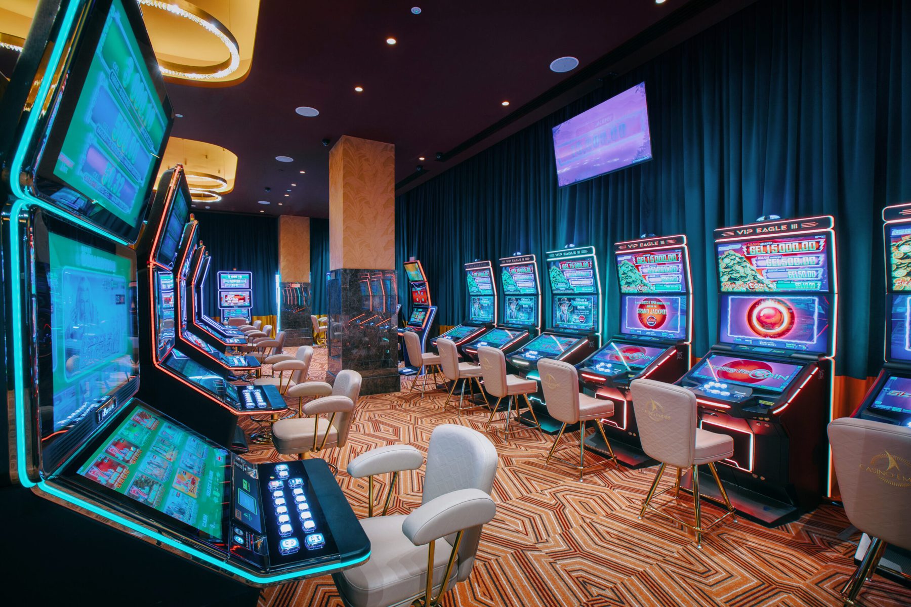 Slot machines at Casino Empire Batumi